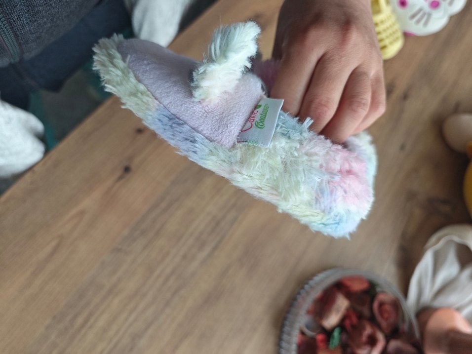 Pembe Nakışlı Kız Çocuk Ev Terliği - Görsel 5