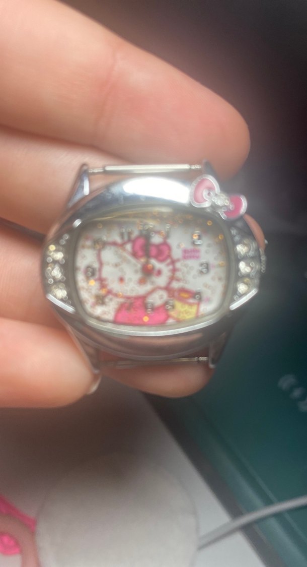 Vintage Hello kitty saat - Görsel 5