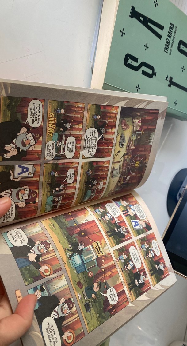 Esrarengiz Kasaba Zaman Gezgini Çizgi Roman - Görsel 3