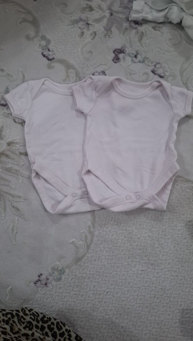 Beyaz Bebek Atlet 2'li Paket - Görsel 2