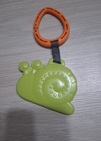 Renkli Yeşil Salyangoz Diş Kaşıyıcı Oyuncak - Görsel 2