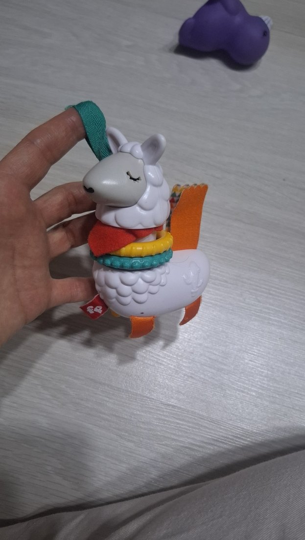 Renkli Alpaka Diş Kaşıyıcı ve Çıngırak - Görsel 2