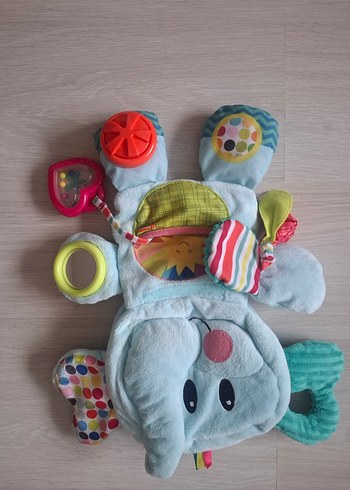 Rengarenk Fil Şekilli Diş Kaşıyıcı Oyuncak - Görsel 2