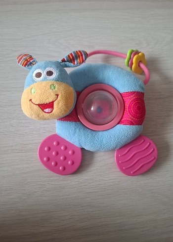 Renkli Diş Kaşıyıcı ve Çıngırak Oyuncak - Görsel 2