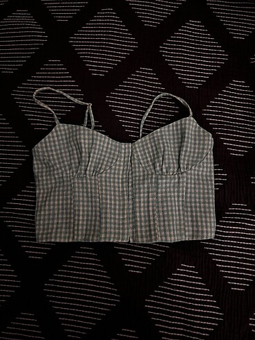 zara crop korse büstiyer