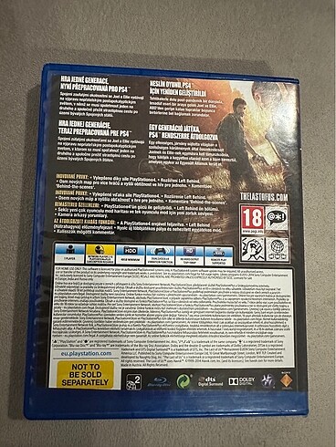 Sony The last of us ps4 oyun cd
