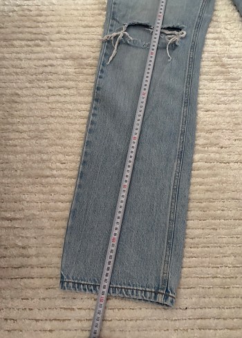 38 Beden mavi Renk Stradivarious Denim Jean Pantolon