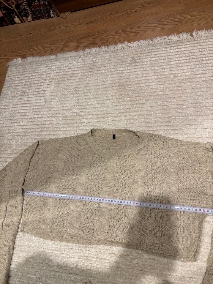 Triko Salaş Kısa Kazak - Görsel 3