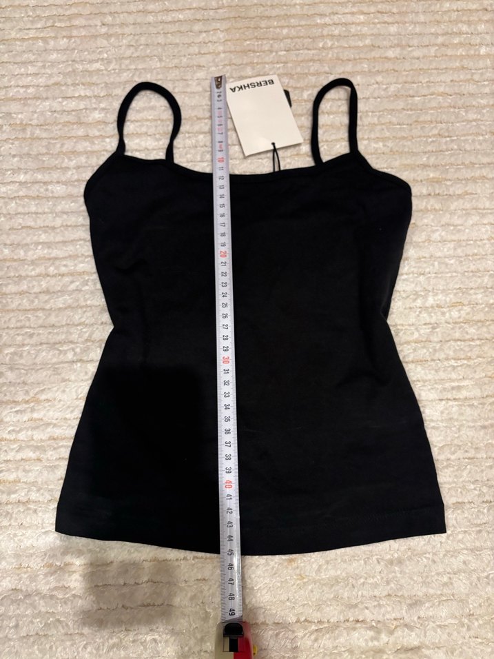 Siyah İnce Askılı Kadın Atlet - Görsel 3