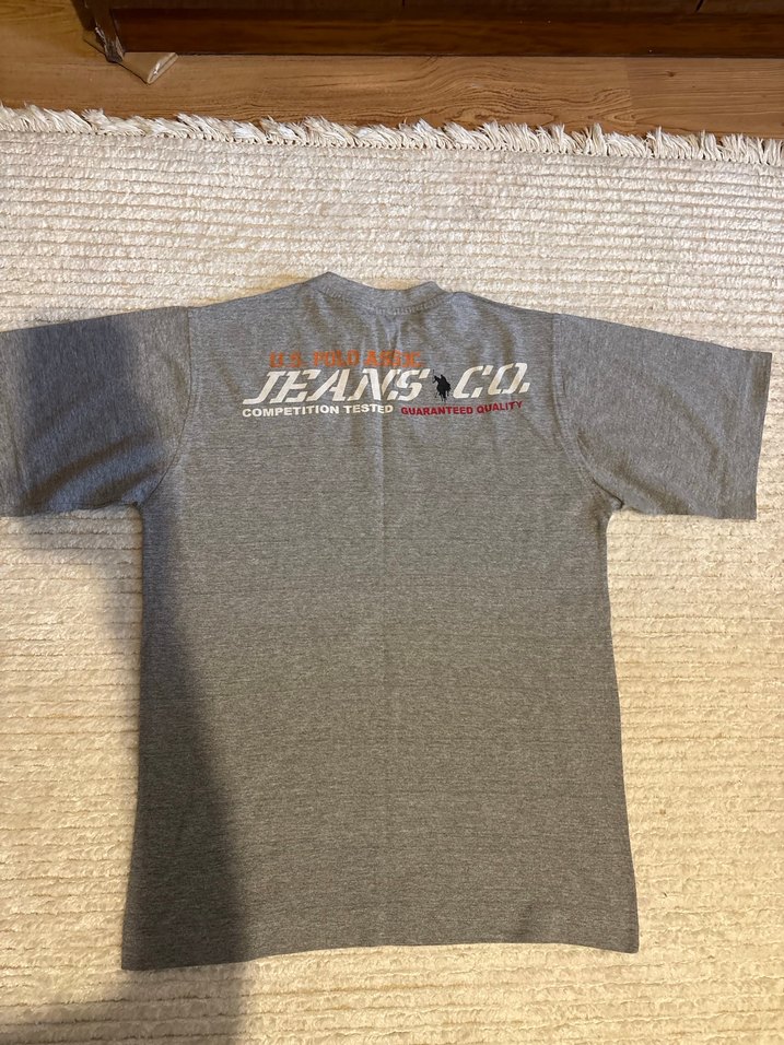 Gri Erkek Kısa Kollu Tişört - Görsel 4