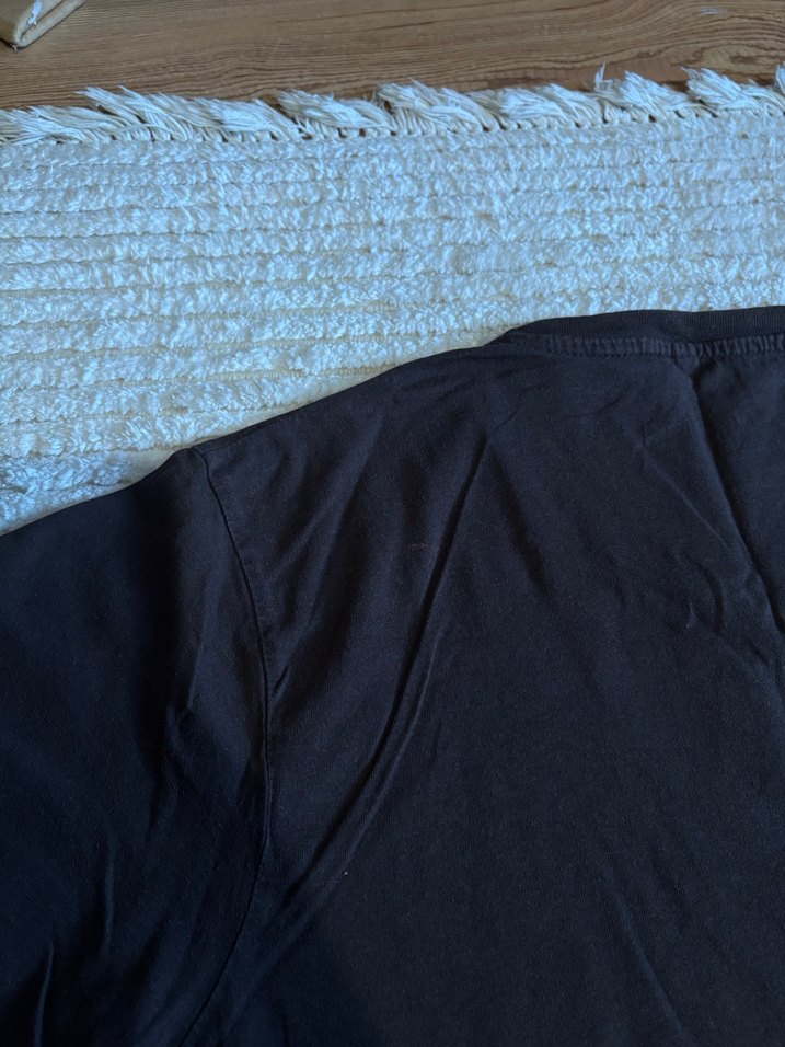 Vintage Siyah Erkek Kısa Kollu Tişört - Görsel 5