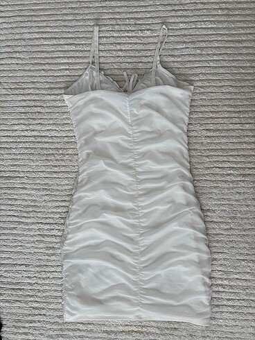 H&M Beyaz Elbise