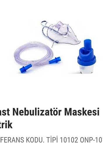  Beden On plast Nebulizatör Maskesi hava makinesi için