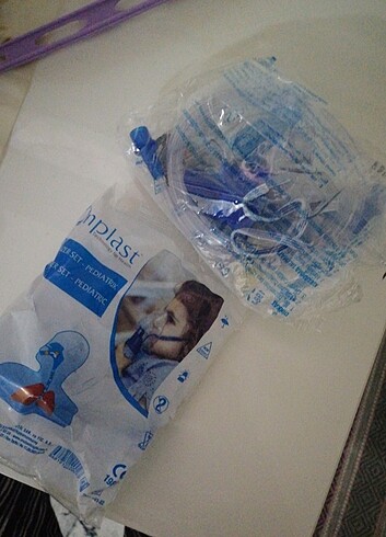 Beden Renk On plast Nebulizatör Maskesi hava makinesi için