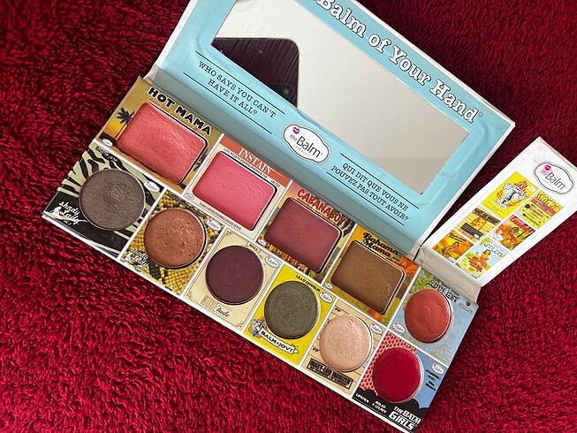  Beden Renk The balm in your hand palet