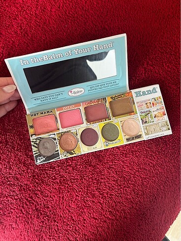 The Balm The balm in your hand palet