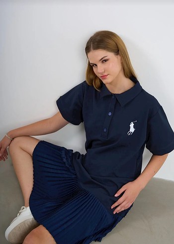 polo yaka spor elbise