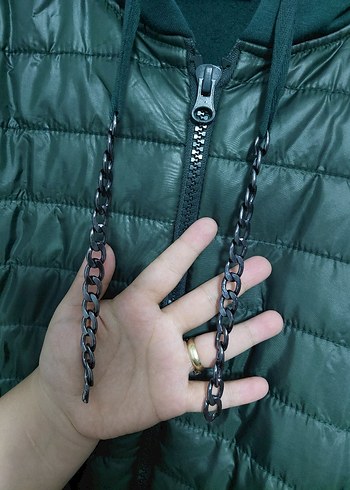 tesettür şişme ceket - Görsel 7