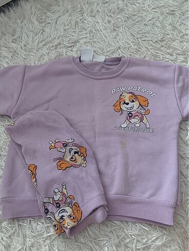 paw patrol zara takım