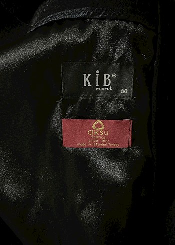 Siyah Düğmeli Klasik Erkek Kaban kaşe kaban - Görsel 7