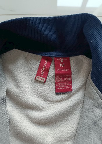 Vintage M beden fermuarlı - Görsel 4