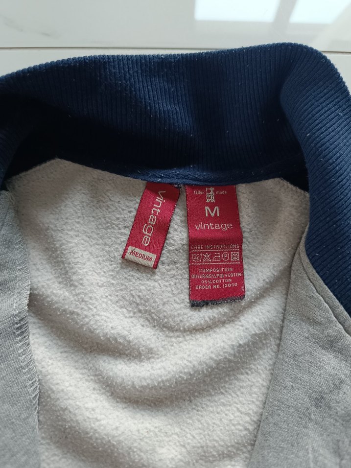 Vintage M beden fermuarlı - Görsel 4