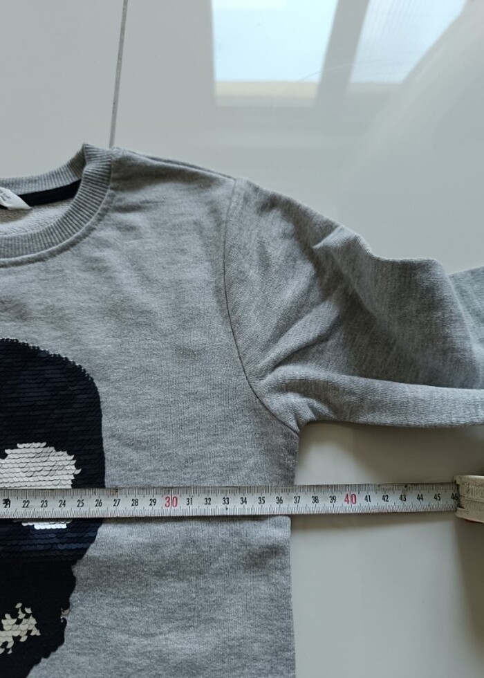 H&M 6-8 yaş payetli iskelet - Görsel 2