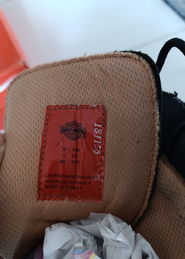 Harley Davidson orijinal 38 numara - Görsel 2
