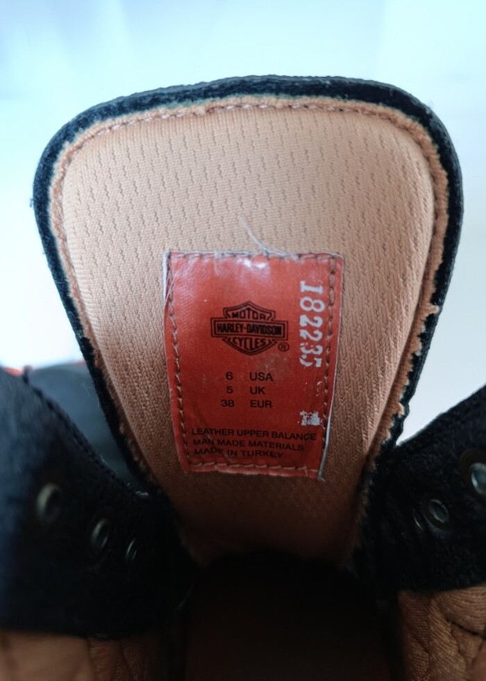 Harley Davidson orijinal 38 numara - Görsel 2