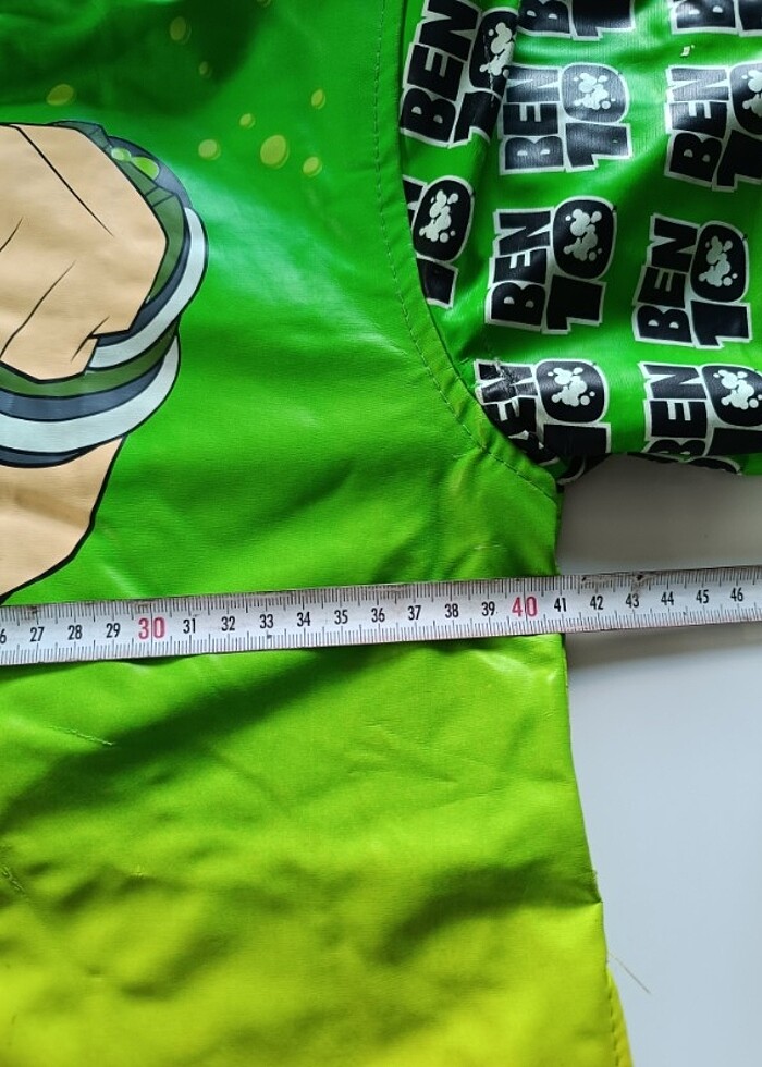 Ben10 7 yaş yağmurluk - Görsel 4