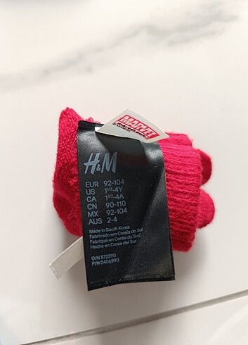 H&M Marvel 2-4 yaş eldiven - Görsel 3