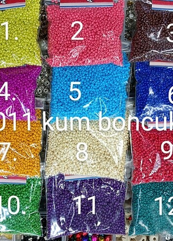 0,11 Kum boncuk