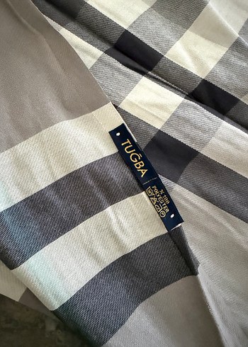 Kadın Gri İpek Görünümlü Bohem Şal - Görsel 2