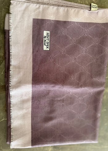 Bej Gri Pilili Kadın Şal HINTAPEK - Görsel 4