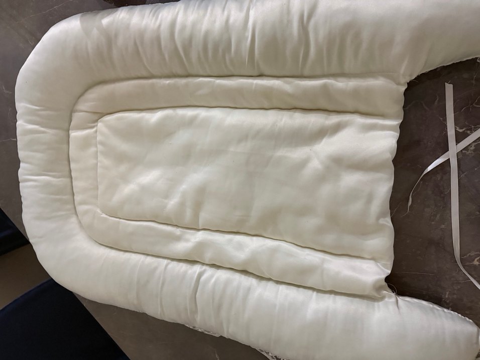 Parlak Beyaz Bebek Yatağı - Görsel 3