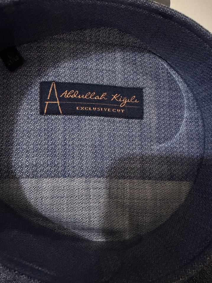 Abdullah kiğilı uzun  Kollu Erkek Gömlek - Görsel 2