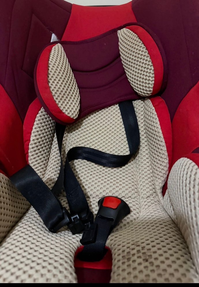 Bordo Bebek Oto Koltuğu - Görsel 4