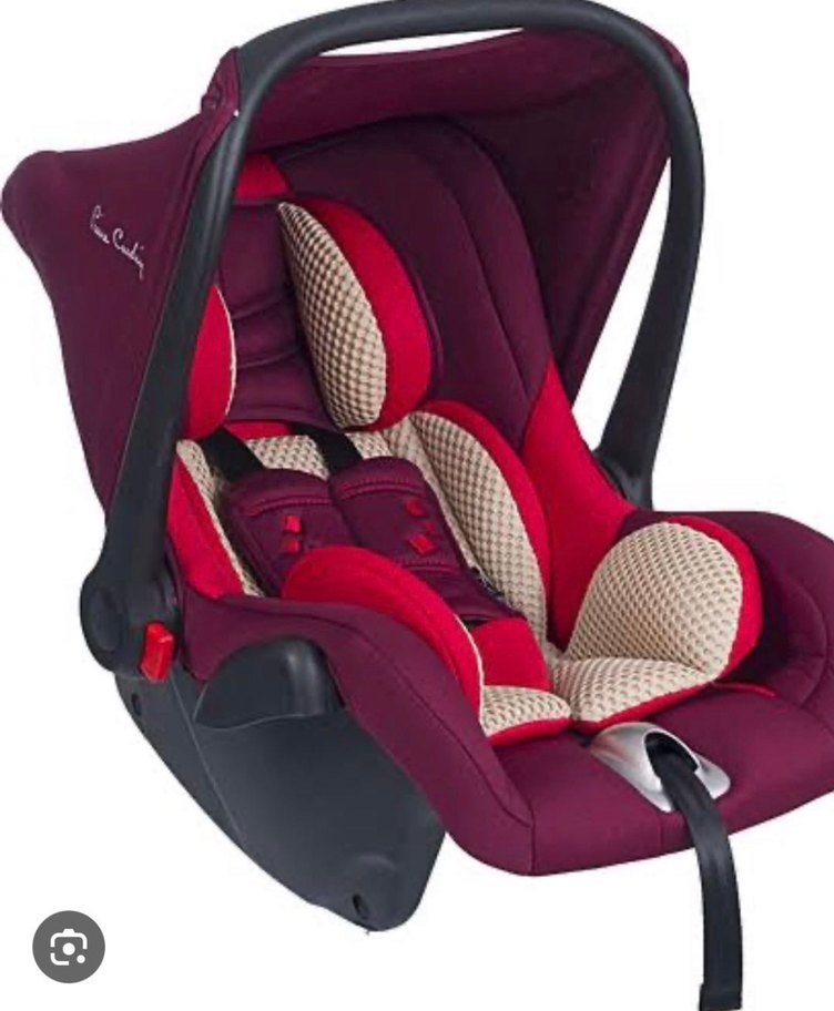 Bordo Bebek Oto Koltuğu - Görsel 5
