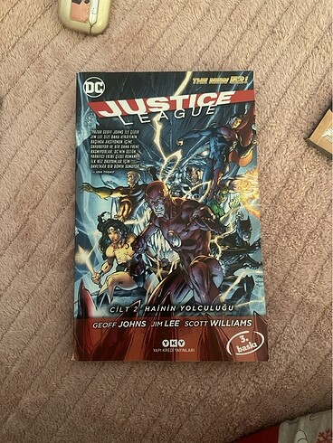 DC JUSTICE LEAGUE CİLT 2 HAİNİN YOLCULUĞU