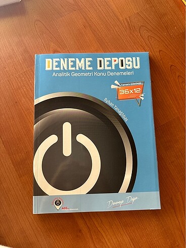 Acil deneme deposu analitik geometri denemeleri