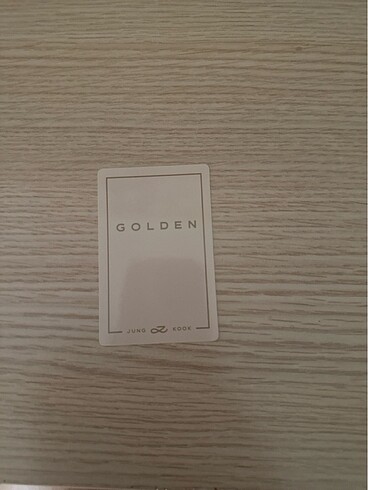  Jungkook Golden Weverse pc bts photocard