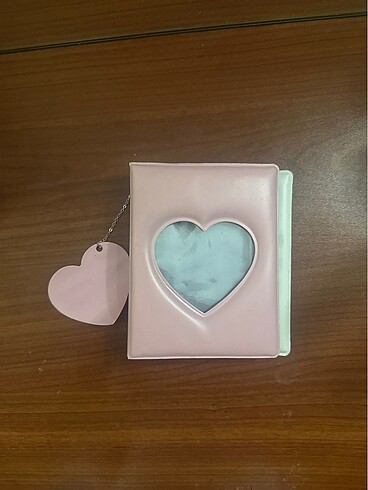 Pembe küçük tekli binder