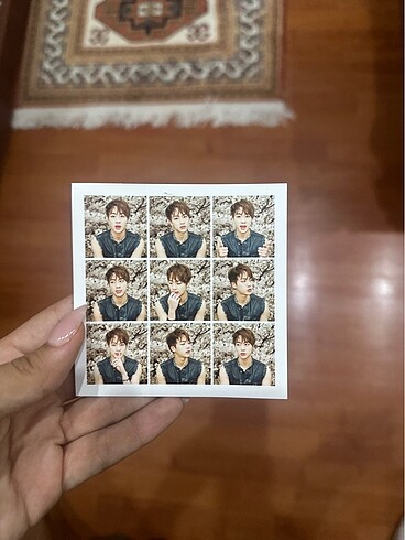 Bts jin hyyh photocard