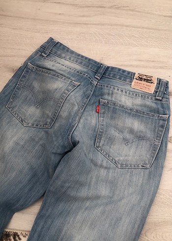 32 Beden Kadın Gri Mavi Denim Pantolon