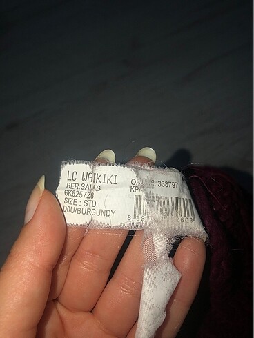 LC Waikiki bordo