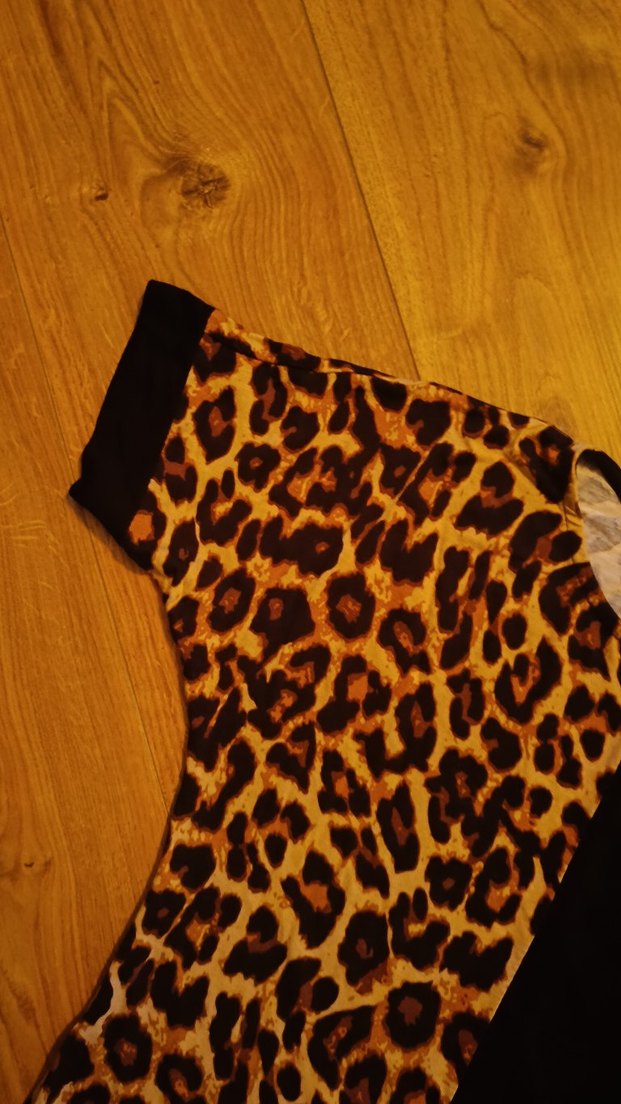 Kahverengi Kürklü Bohem Kadın penye tunik - Görsel 3