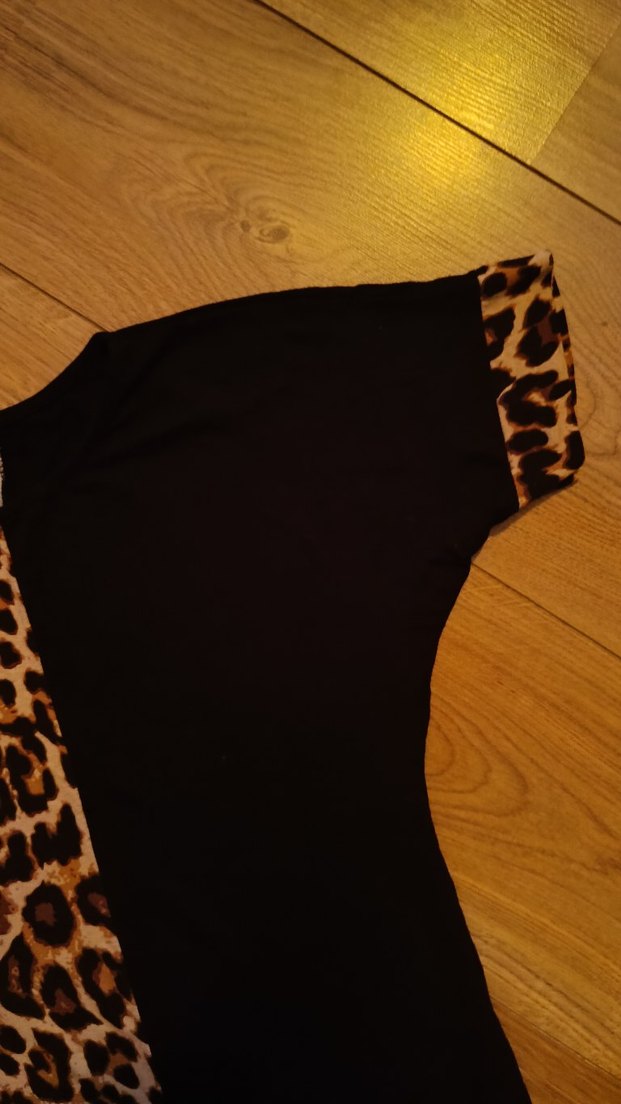 Kahverengi Kürklü Bohem Kadın penye tunik - Görsel 4