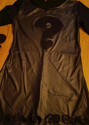 Uzun Kollu Siyah Gotik Kadın Elbise - Görsel 10