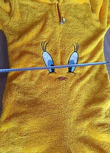 l Beden sarı Renk Tulum pijama