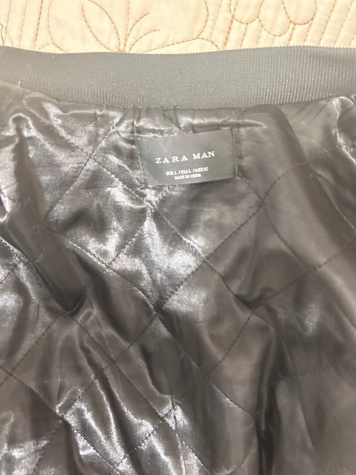 Erkek Siyah Fermuarlı Midi Ceket - Görsel 3